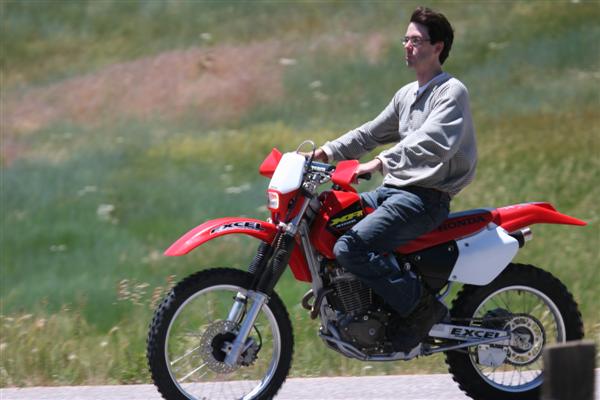2002 Honda xr400 street legal #2