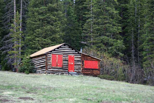 Log cabin in Apex,CO