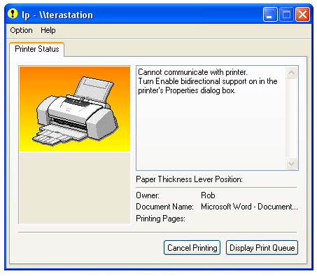 Peenie Wallie: Bidirectional on TeraStation